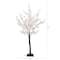 4ft. Pre-Lit Blossoming Pink Artificial Cherry Tree with Warm White LED Lights